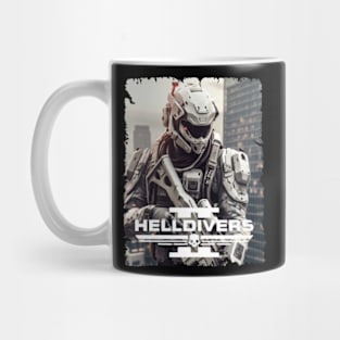 HELLDIVERS 2 MERCH VTG Mug